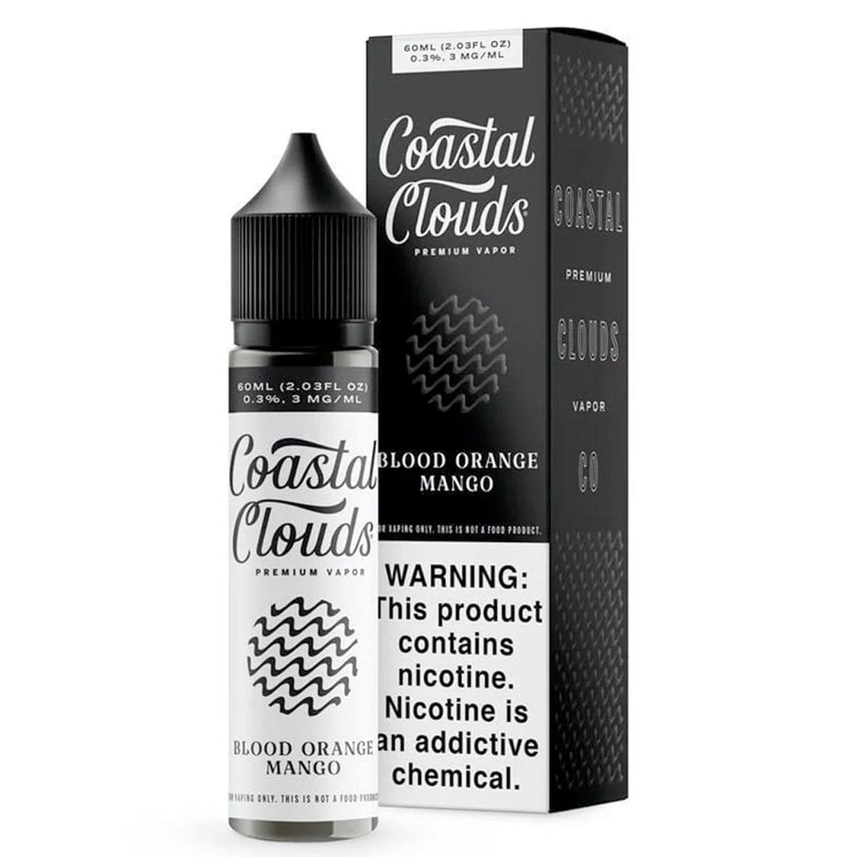 Coastal Clouds fruits 60mL Coastal Clouds E-Juice Blood Orange Mango Snow Cone Coastal Clouds / 3mg / 60mL