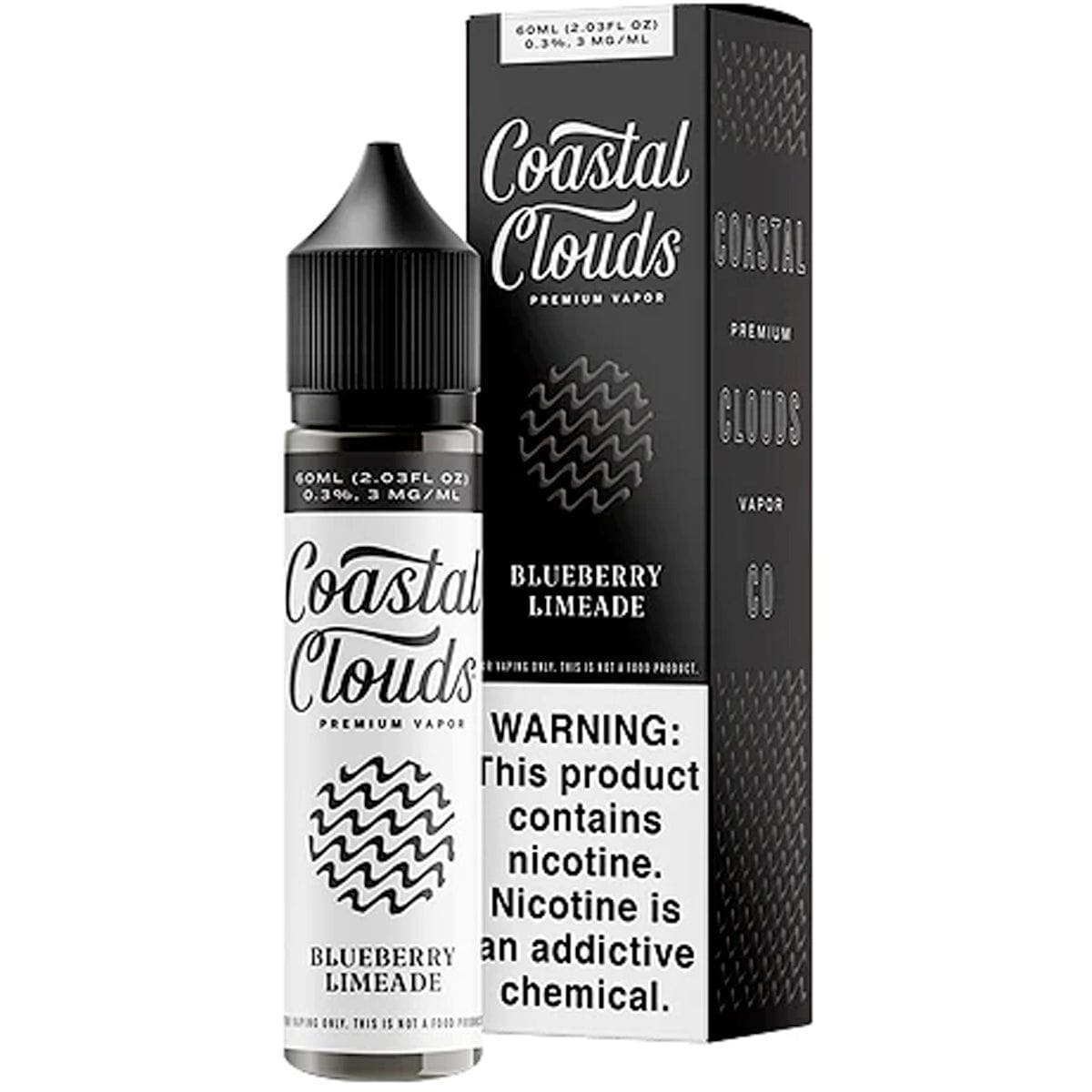 Coastal Clouds fruits 60mL Coastal Clouds E-Juice Blueberry Limeade Coastal Clouds / 3mg / 60mL