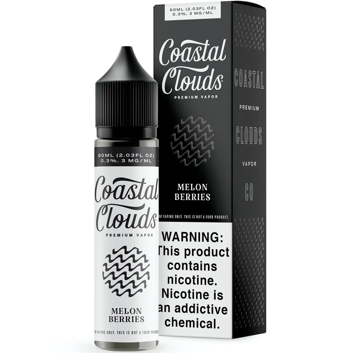Coastal Clouds fruits 60mL Coastal Clouds E-Juice Melon Berries Coastal Clouds / 3mg / 60mL