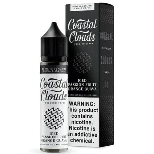 Coastal Clouds ICE 60mL Coastal Clouds E-Juice Iced Passionfruit Orange Guava / 0mg / 60mL