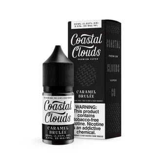 Coastal Clouds Salts 30mL Coastal Clouds Nic Salt Juice Caramel Brulee / 35mg & 50mg / 30mL