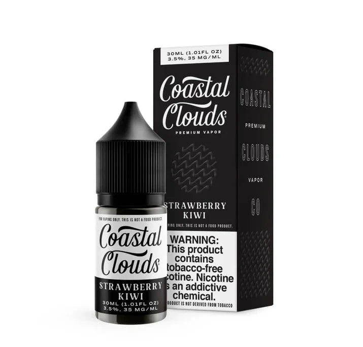 Coastal Clouds Salts 30mL Coastal Clouds Nic Salt Juice Strawberry Kiwi / 35mg & 50mg / 30mL