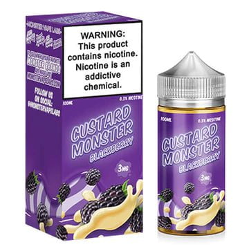 Custard Monster 100mL Monster Labs E-Juice Blackberry / 3mg / 100mL