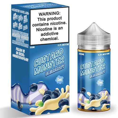 Custard Monster 100mL Monster Labs E-Juice Blueberry / 3mg / 100mL