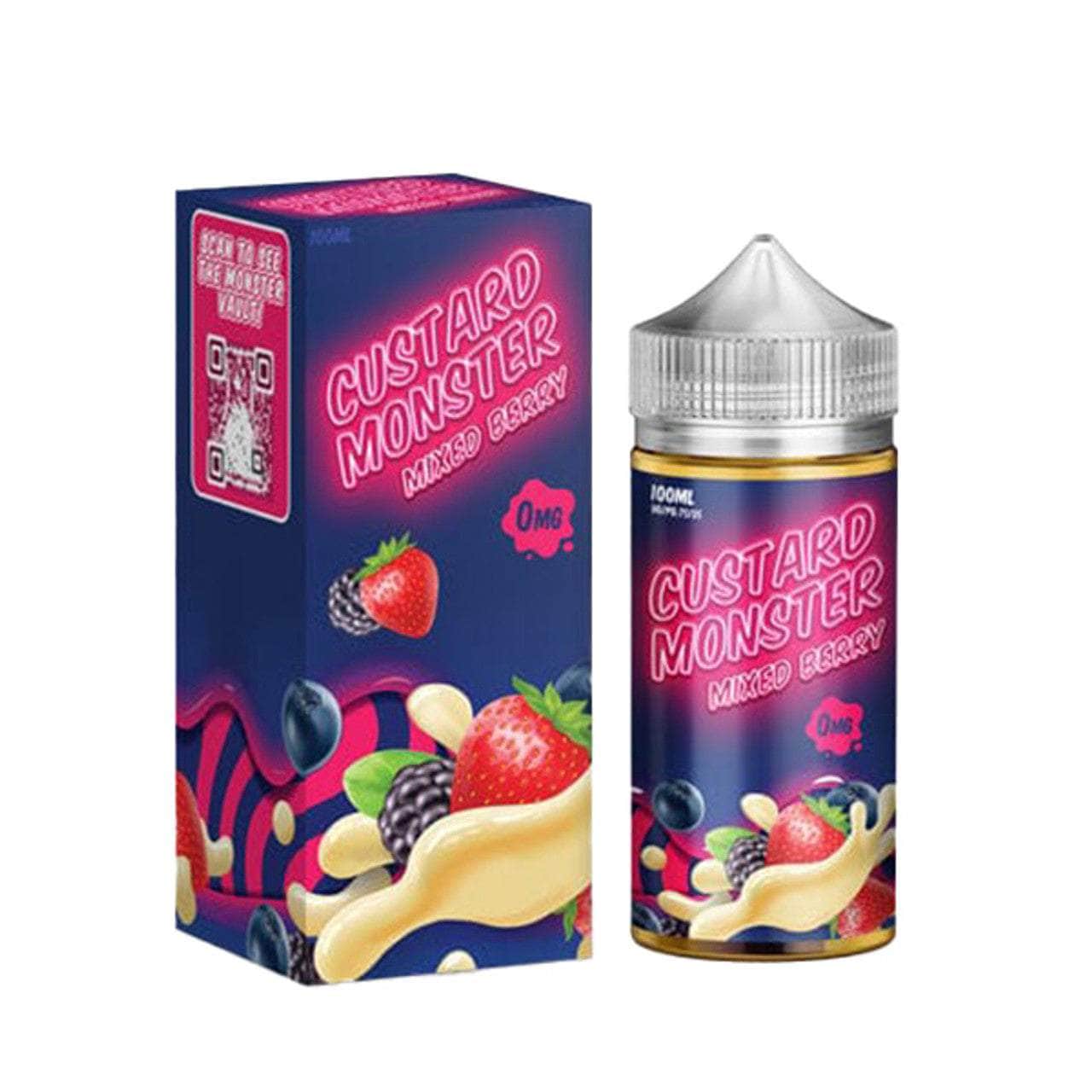 Custard Monster 100mL Monster Labs E-Juice Mixed Berry / 3mg / 100mL