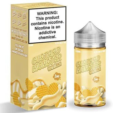 Custard Monster 100mL Monster Labs E-Juice Vanilla / 3mg / 100mL