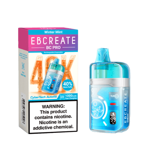 EBCreate BC Pro 40k 5% Rechargeable Disposable EBCreate Disposables Winter Mint / 40000+ / 5%(50mg)