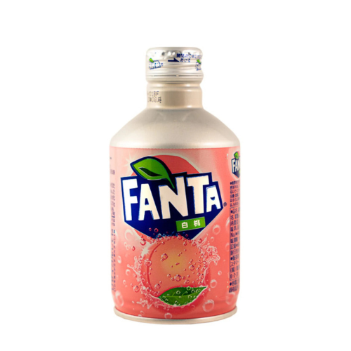 Fanta White Peach Can 300mL Imported Fanta Imported Snacks and Drinks
