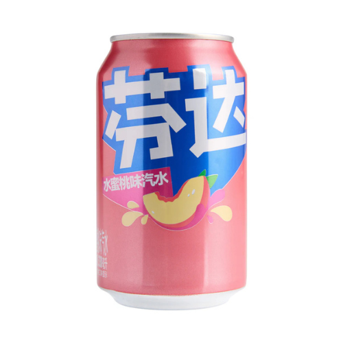 Fanta Peach 330mL Imported Fanta Imported Snacks and Drinks