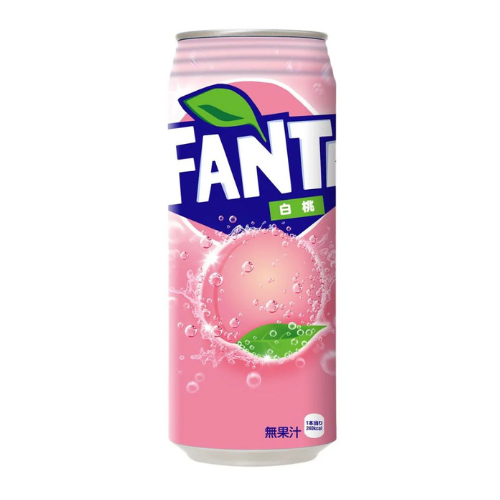 Fanta Peach Can 500mL Imported Fanta Imported Snacks and Drinks