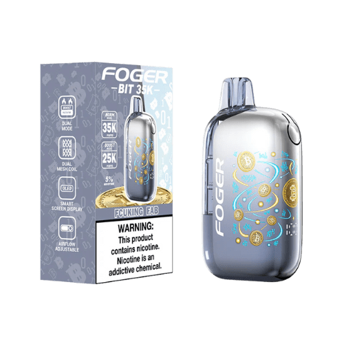 Foger Bit 35K 5% Rechargeable Disposable Foger Disposables Fcuking Fab / 35000+ / 5% (50mg)
