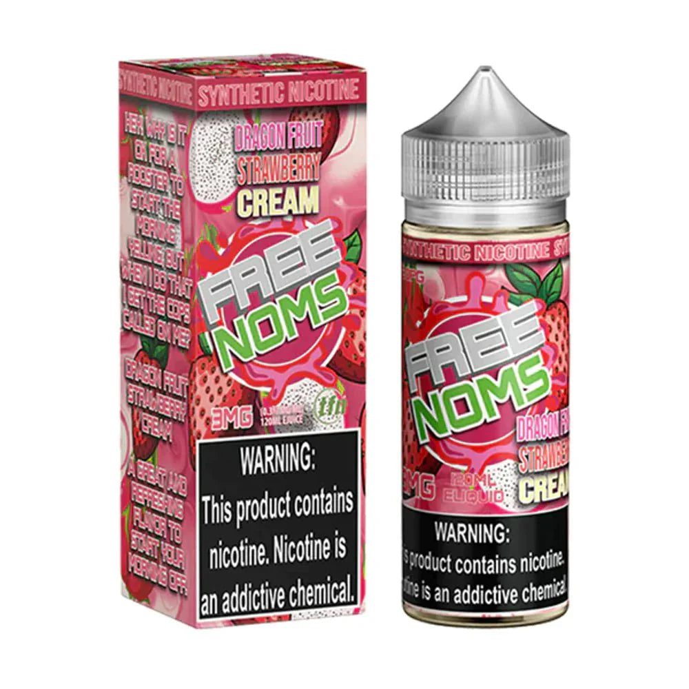 FreeNoms 120mL e-Juice Nomenon e-Juice Dragon Fruit Strawberry Cream / 3mg / 120mL