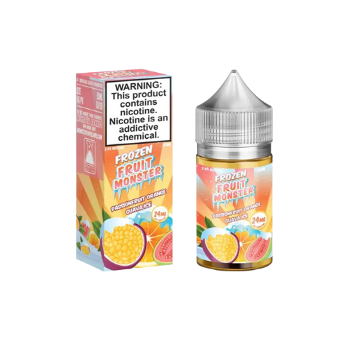 Frozen Fruit Monster Salts Frozen Fruit Monster Nic Salt Juice Passionfruit Orange Guava Ice / 30mL / 24mg & 48mg