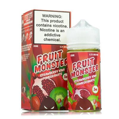 Fruit Monster 100mL Monster Labs E-Juice Strawberry Kiwi Pomegranate / 3mg / 100mL