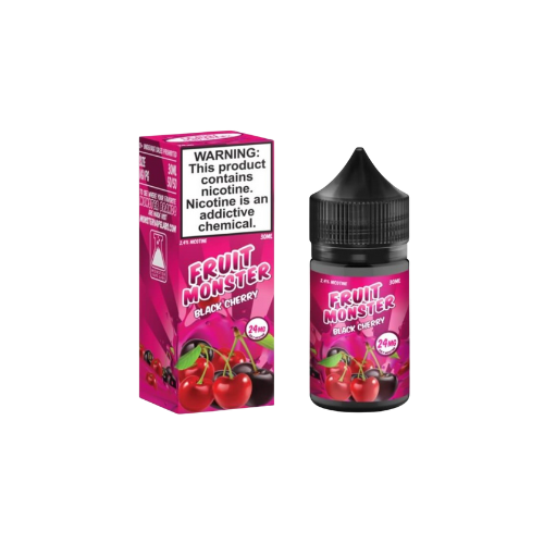 Fruit Monster Salts 30mL Monster Labs Nic Salt Juice Black Cherry Fruit Monster Salts / 24mg / 30mL