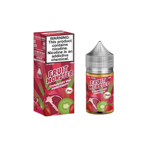 Fruit Monster Salts 30mL Monster Labs Nic Salt Juice Strawberry Kiwi Pomegranate Fruit Monster Salts / 24mg / 30mL