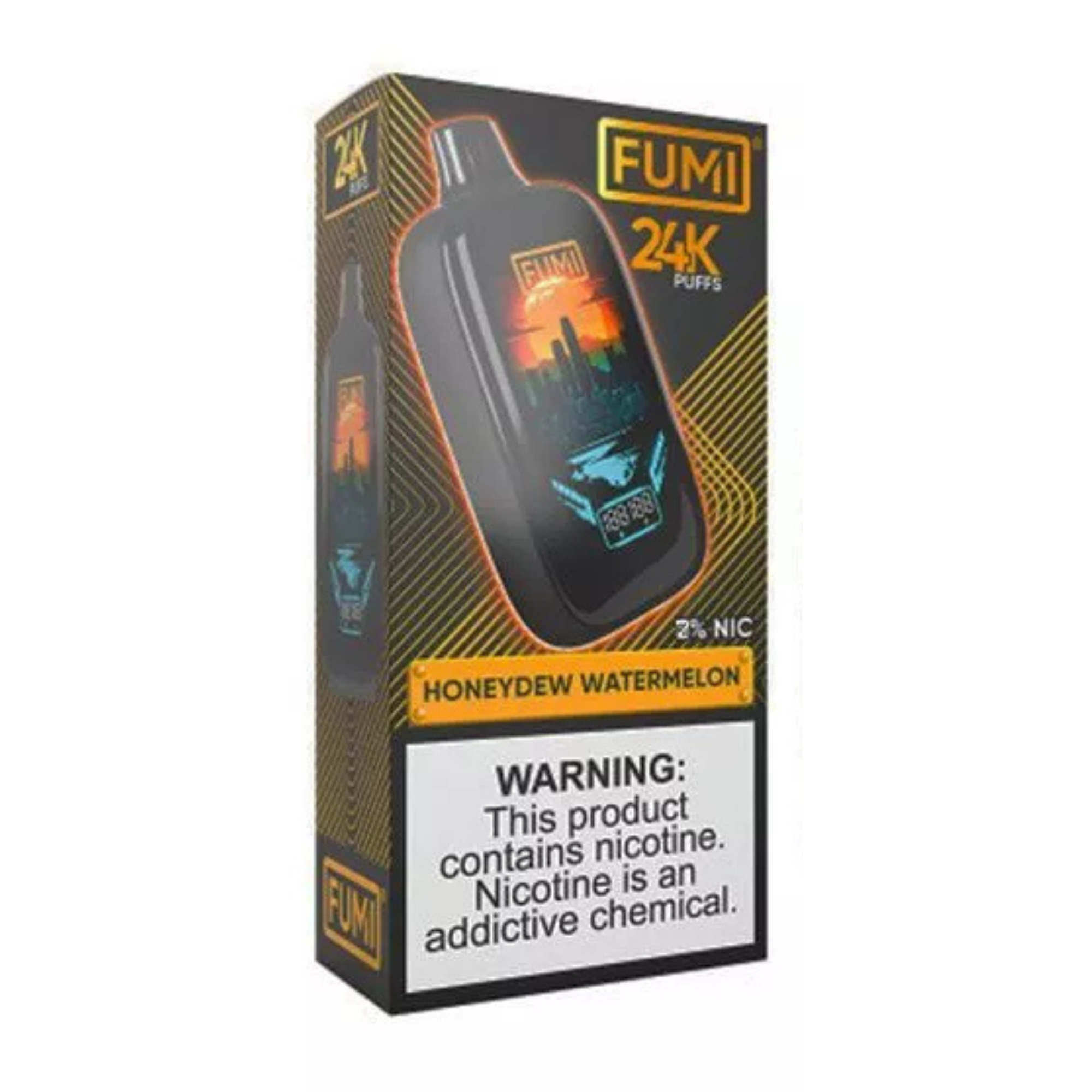 Fumi 24k Disposable Vape | Honeydew Watermelon | 24000+ | 2% (20mg)