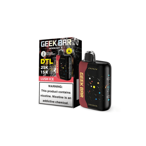 Geek Bar Hookah X DTL 25K Geek Bar Disposables Lush Ice / 0.6% (6mg) / 25000+