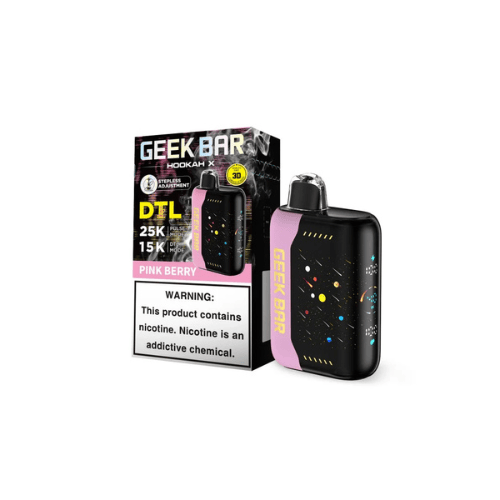 Geek Bar Hookah X DTL 25K Geek Bar Disposables Pink Berry / 0.6% (6mg) / 25000+
