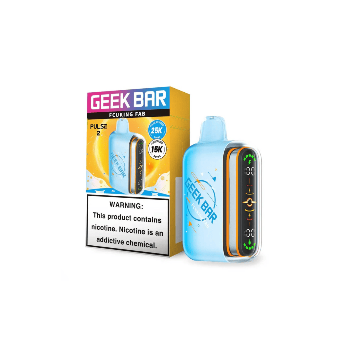 Geek Bar Pulse 2 25000 5% Disposables Geek Bar Fcuking Fab 25000+ / 5%(50mg)