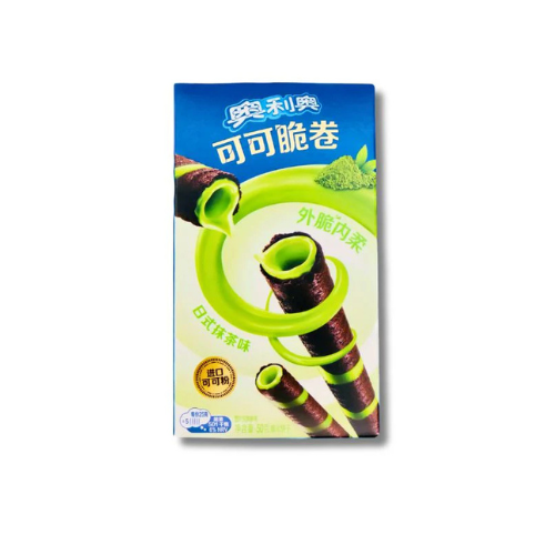 Imported Oreos Matcha Flavor Wafer Rolls Imported Snacks and Drinks