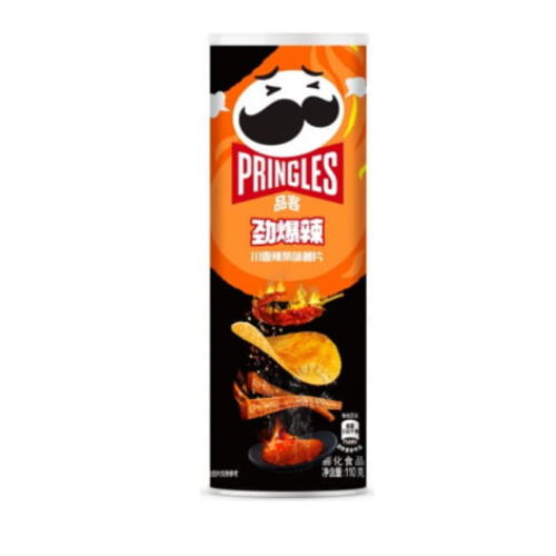 Imported Pringles Spicy Strips Flavor 80g Imported Snacks and Drinks