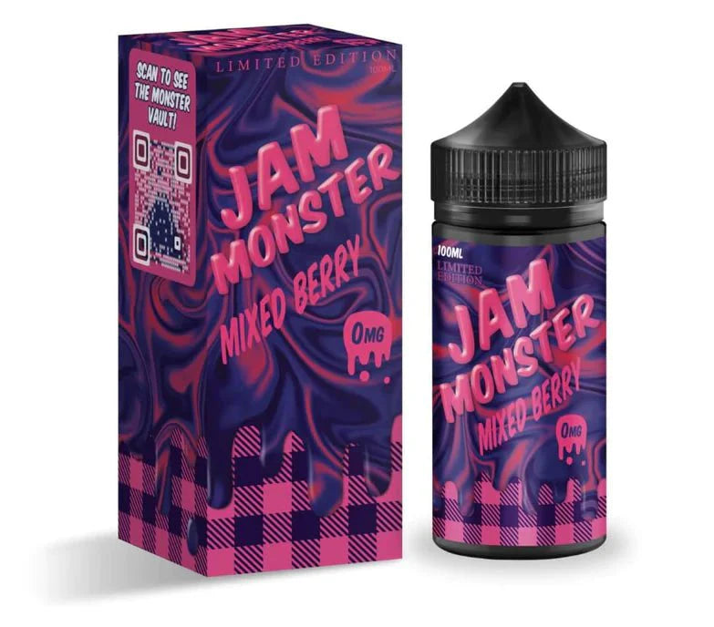 Jam Monster 100mL Monster Labs E-Juice Mixed Berry Jam Monster / 3mg / 100mL