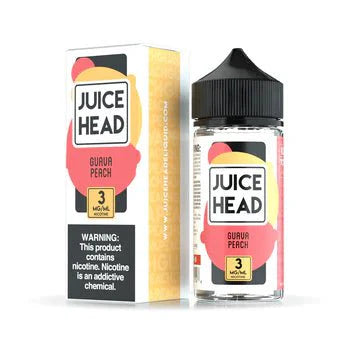 Juice Head 100mL E-Juice Juice Head Guava Peach / 3mg / 100mL