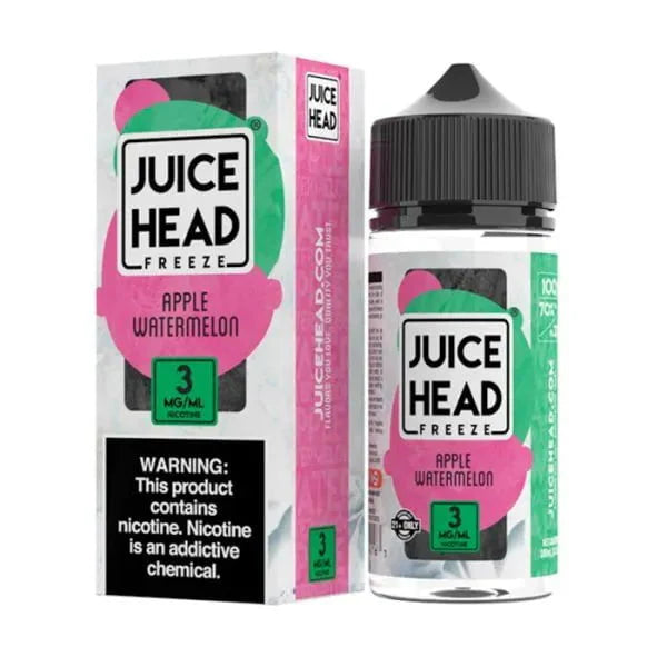 Juice Head Freeze 100mL Juice Head E-Juice Apple Watermelon Freeze / 3mg / 100mL
