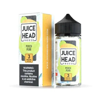 Juice Head Freeze 100mL Juice Head E-Juice Peach Pear Freeze / 3mg / 100mL