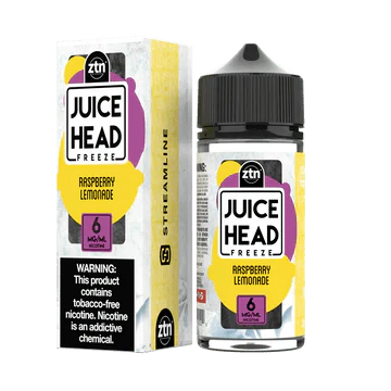 Juice Head Freeze 100mL Juice Head E-Juice Raspberry Lemonade Freeze / 3mg / 100mL