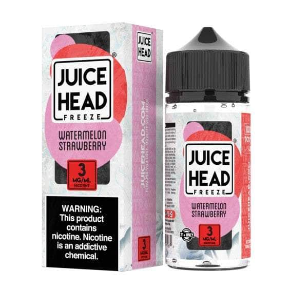 Juice Head Freeze 100mL Juice Head E-Juice Watermelon Strawberry Freeze / 3mg / 100mL