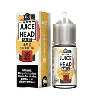 Juice Head Freeze Salt 30mL Juice Head Nic Salt Juice Mango Strawberry Freeze / 30ml / 25mg, 35mg, and 50mg