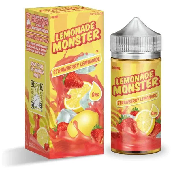 Lemonade Monster 100mL Monster Labs E-Juice Strawberry Lemonade Monster / 3mg / 100mL