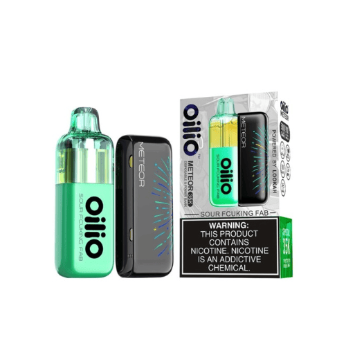 Lookah Oilio Meteor 35k 35mg Disposable & Power Bank Kit Lookah Disposables Sour Fcuking Fab / 35mg (3.5%)