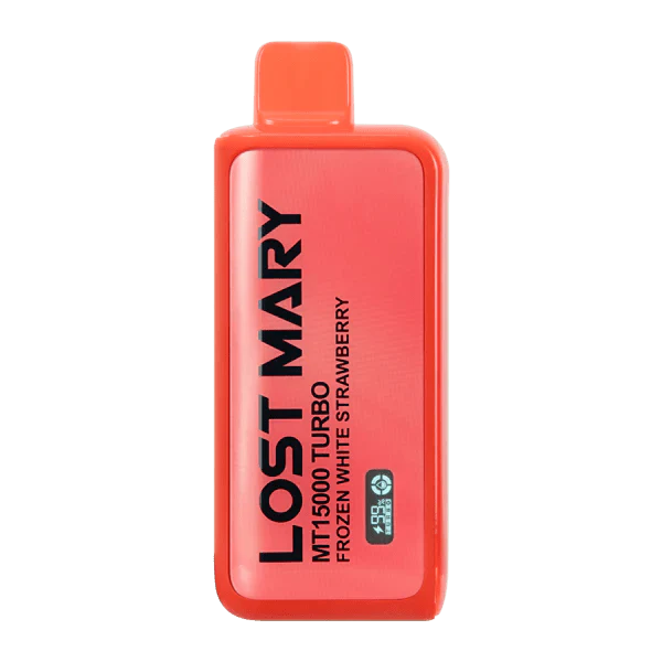 Lost Mary MT15000 Turbo 5% Lost Mary Disposables Frozen White Strawberry / 15000+ / 5% (50mg)