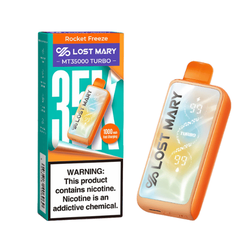Lost Mary MT35000 Turbo 5% Rechargeable Disposable Lost Mary Disposables Rocket Freeze / 35000+ / 5% (50mg)