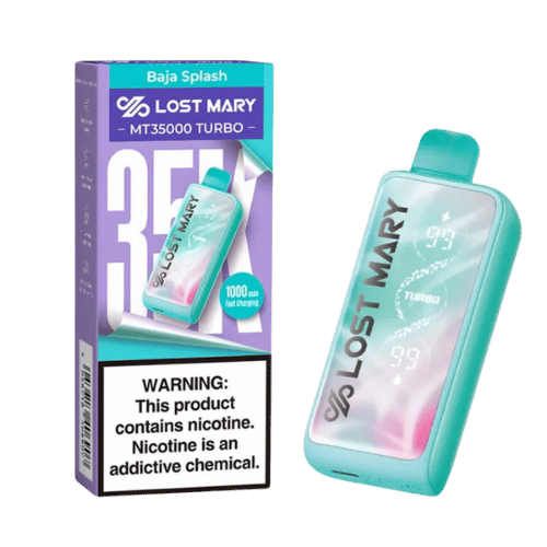 Lost Mary MT35000 Turbo 5% Rechargeable Disposable Lost Mary Disposables Baja Splash / 35000+ / 5% (50mg)