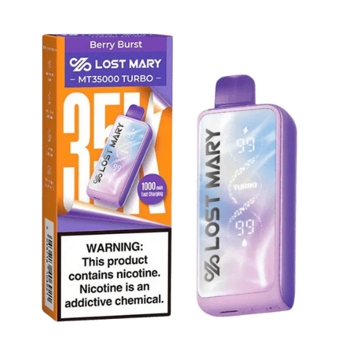 Lost Mary MT35000 Turbo 5% Rechargeable Disposable Lost Mary Disposables Berry Burst / 35000+ / 5% (50mg)