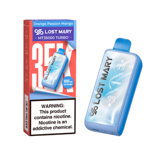 Lost Mary MT35000 Turbo 5% Rechargeable Disposable Lost Mary Disposables Orange Passion Mango / 35000+ / 5% (50mg)