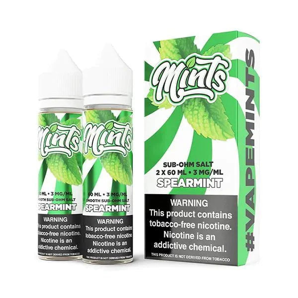 Mints E-Juice 120mL The Mints Spearmint / 3mg / 120mL