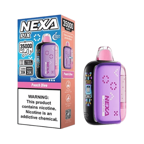Nexa Pix 35K 5% Rechargeable Disposable Nexa Disposables Peach Dive / 35000+ / 5% (50mg)
