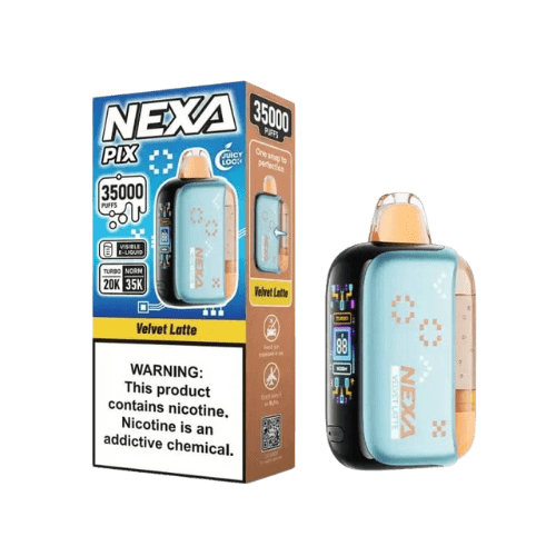 Nexa Pix 35K 5% Rechargeable Disposable Nexa Disposables Velvet Latte / 35000+ / 5% (50mg)
