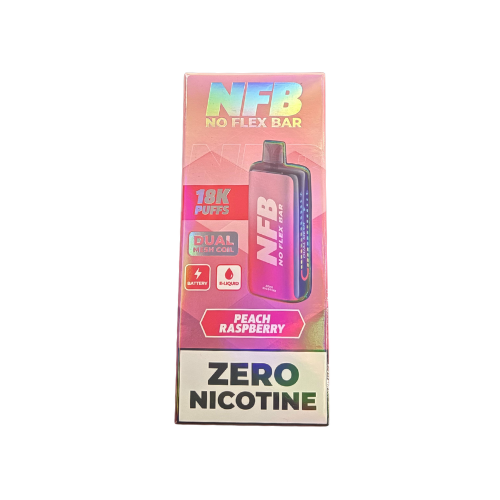 NFB No Flex Bar 18K 0% NFB Disposable Peach Raspberry / 18000+ / 0%(Nicotine Free)