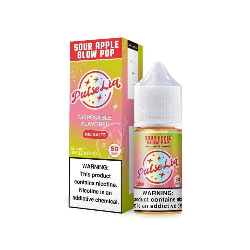 Pulse Liq Salts By Geekbar 30mL Geekbar Nicotine Salt Premiums Sour Apple B Pop / 30mg