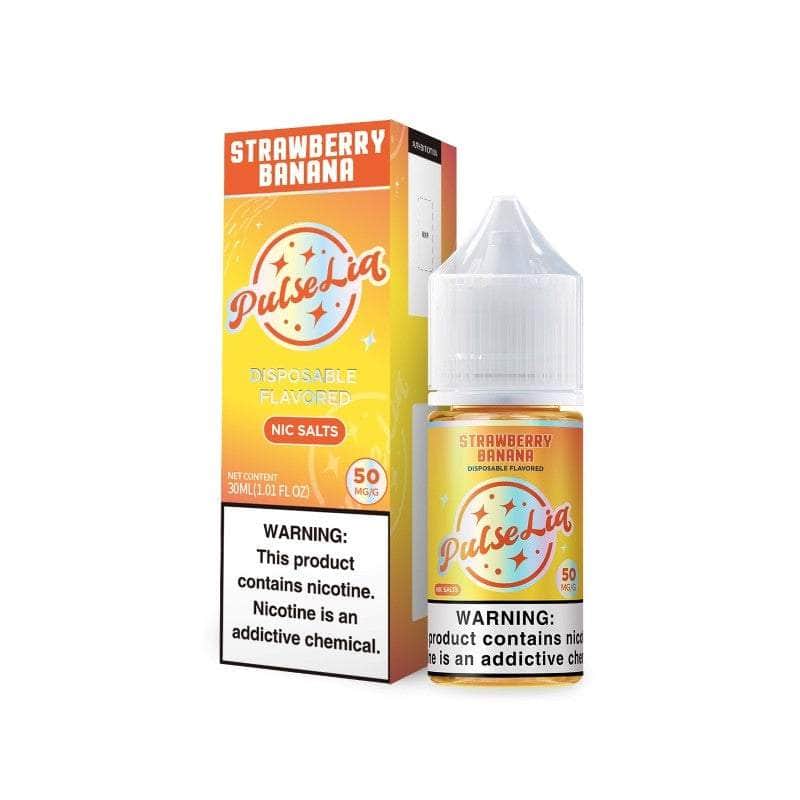 Pulse Liq Salts By Geekbar 30mL Geekbar Nicotine Salt Premiums Strawberry Banana / 30mg