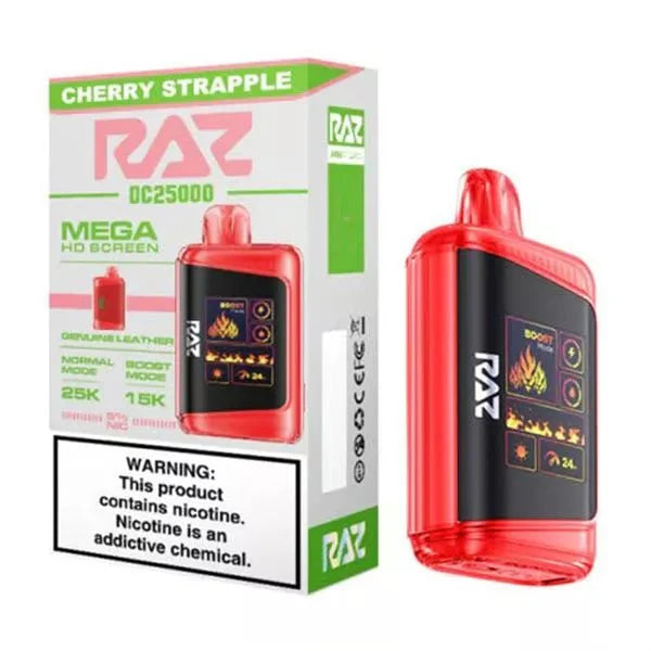 Raz DC25000 5% Raz Disposables Cherry Strapple / 25000+ / 5% (50mg)