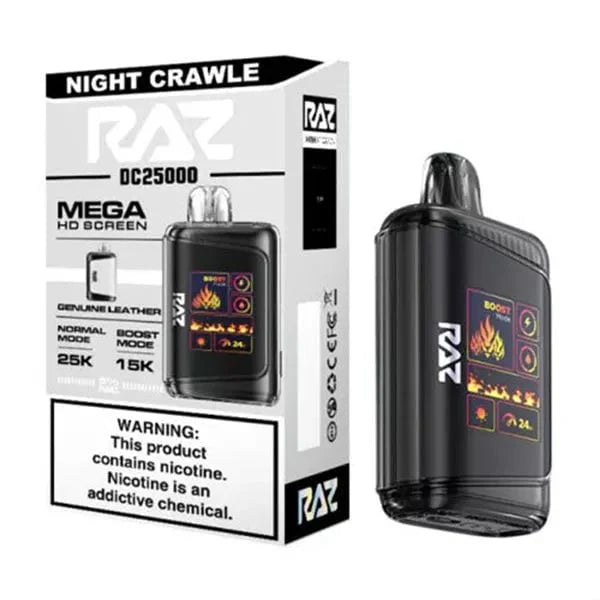 Raz DC25000 5% Raz Disposables Night Crawler / 25000+ / 5% (50mg)