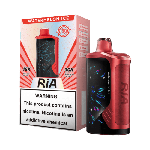 Ria NV30K 5% Rechargeable Disposable Ria Disposables Watermelon Ice / 30000+ / 5% (50mg)