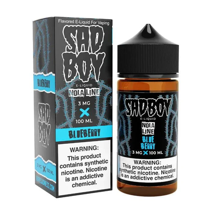 SadBoy 100mL SadBoy e-Juice Blueberry Nola / 6mg / 100mL